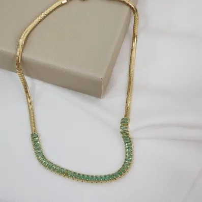 COLAR ZIRCONIA | CORRENTE